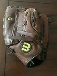 Wilson Staff Baseball Glove 12" A1505 ST3 Pro Dual Hinge Canyon Leather. Fixed Price $24.99.