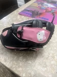 Hello Kitty T-ball Glove Girls Black & Pink Right Hand Throw Rhtwith. Fixed Price $9.00.