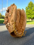 Wilson A9820 Baseball Glove Nylon Stitched Brown. Fixed Price $14.54.