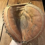 Vintage Nokona CM47 Professional Model Leather Rht Catchers Mitt Line. Fixed Price $80.99.