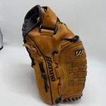 Mizuno Mmx 1250 12.5 Baseball Softball Glove Brown Leather Rht. Fixed Price $29.00.