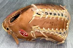 Rawlings Gold Glove Elite GGE1275BR 12.75 Rht Trap-eze Baseball Cowhide. Fixed Price $82.00.