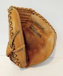 Wilson A2514 Pro Toe Snap Action Carlton Fisk Catchers Mitt Glove Euc. Fixed Price $40.00.