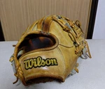 Used Wilson Baseball Infield Glove Rh. Fixed Price $155.00.