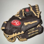 Rawlings H105BR Leather Shell Kids Baseball Glove 1/2 Inch. Fixed Price $25.00.