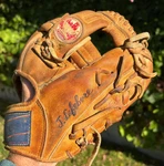 Mizuno World Win Pro Mlb Game Used Hard Baseball Infield Glove Mitt Japan Haga. Fixed Price $199.99.