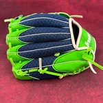Franklin Meshtek Green & Blue Youth Baseball/ T-ball Glove # 22449, 9.5 Inch, Lh. Fixed Price $11.99.