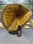 1970S Rawlings XFB19 Boog Powell First Base Mitt Holdster Deep. Fixed Price $139.00.
