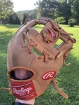Rawlings Player Preferred Infield Brown Leather Glove 11.5 Rht Pro-i Webbing. Fixed Price $44.00.