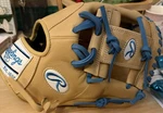 Rawlings 11.5 Inch Gg Elite Series Glove-rht-camel/blue-brand New/tags- Adult. Fixed Price $105.00.