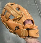 Mizuno 11 Pro Model MM5025V Super Flex Palm Baseball Glove Lht. Fixed Price $21.99.