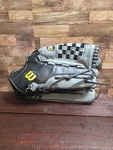 Wilson A360 14" Slowpitch Softball Glove Black Grey Genuine Leather Nice. Fixed Price $24.95.