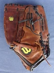 Wilson A0700 Ecco Baseball Glove 12" Brown Leather Rht. Fixed Price $19.99.
