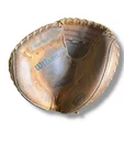 Vintage Wilson A2507 Catchers Mitt Carlton Fisk Pro-toe Leather Baseball Lht. Fixed Price $49.99.