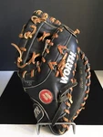 Worth Baseball Glove FPM125-33 Black 12.5" Rht Signed Olympian Stacey Nuveman. Fixed Price $124.95.