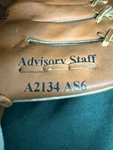 Wilson A2134 AS6 Rht 11" Dual Hinge Baseball Glove. Fixed Price $19.00.