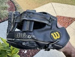 Wilson A9862 Force Cowhide Softball Glove 11IN A9833 Left Lht Black. Fixed Price $34.99.