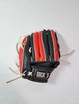 Child, Youth Dicks Black/red/white Baseball Glove Left Hand. Fixed Price $22.00.