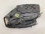 Wilson Team Series Baseball Glove A1741 12.5" Rht Black Leather Mitt. Fixed Price $29.95.