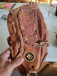 Wilson Pro Style Dual Hinged Ron Guidry A2236 Grip Tite Lht Glove For Left Throw. Fixed Price $18.74.