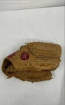 Vintage Rawlings Bill Madlock GJ40 Right Hand Throw Leather Base Softball Glove. Fixed Price $16.99.