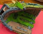Rawlings PL9G-DINO 9-INCH Baseball Glove Preowned Right Hand Throw. Fixed Price $24.99.