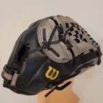 Wilson A360 Leather Baseball Glove A03RB15 125 Black Gray 12.5" Right Hand Throw. Fixed Price $19.95.