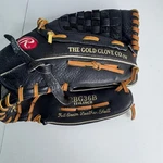 Rawlings RBG36B Baseball Glove 12.5 Basket Web Black/gold Adult Outfield Rht. Fixed Price $24.00.