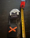 Absolutely Ridiculous Molten Metal Ice Cream Baseball Sliding Mitt Fits Ages 12+. Fixed Price $35.00.
