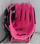 Franklin Inferno #24950-9 Inch Pink And Black Tee Ball Glove. Fixed Price $15.00.