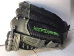 Franklin Fastpitch Pro Series 13" Softball Glove Black Green Left Hand Throw. Fixed Price $14.00.