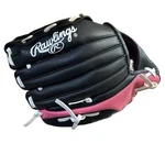 Rawlings Leather Mitt Youth Girl T-ball PL95PB Players Series Soft Baseball. Fixed Price $9.00.