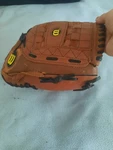 Wilson A2502 Softball Glove, 12-1/2 ", Lh, Aztec Leather. Fixed Price $6.00.