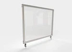 Ghent 24H X 59W Desktop Plastic Protection Screen Clear DPSC2459A - New. Fixed Price $99.00.