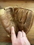 Wilson A2980 Leather Baseball Glove Rht Jim Davenport Fieldmaster Action Web. Fixed Price $34.95.