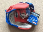 Franklin Sports Youth 9" Glove & Set Soft Foam Air Tech Baseball Red Blue. Fixed Price $7.50.