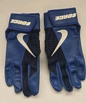 Nike Baseball Force Edge Batting Gloves Graphic Adult Unisex Game Royal/white. Fixed Price $16.00.