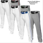 Easton Youth Boys Mako 2, Baseball Pants With Piping Braid A167109 Closeout!. Fixed Price $15.99.
