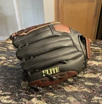 Wilson Elite Softball Glove A2477 13" Leather Adjustable Custom Fit Rht Tone. Fixed Price $34.50.