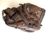 Mizuno GSP-1206DBR Brown Leather Fielder Softball Mitt Glove Rht Hand Throw. Fixed Price $25.00.