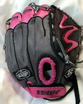 Left Handed Lhc Louisville Slugger Baseball Glove DV14-HP Youth 10.5" Black/pink. Fixed Price $21.99.