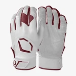 Evoshield White/maroon Standout Batting Gloves Adult (pair). Fixed Price $12.95.