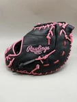 Rawlings 13" Elite Series First Base Mitt (GGE130SPBPFB) - Black/pink. Fixed Price $139.99.