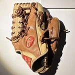 Rawlings GGE115BCPT 11.5 Inch Leather Baseball Glove Pro Taper Brown Beige. Fixed Price $70.00.