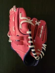 Rawlings PL90PPW Little Girls Pink Baseball Glove Right Hand Throw. Fixed Price $10.00.