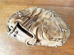 Nokona Rht CM45 Baseball Glove Mitt Pro Line Bulldog Vintage Leather Catchers. Fixed Price $65.00.