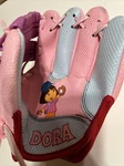 Franklin Dora The Explorer Pink T-ball Rht Softball Baseball Glove 8.5". Fixed Price $10.10.