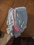 Rawlings Girls 10.5 Inch Softball Glove Pink Grey New SCSB105P Right Hand Catch. Fixed Price $20.00.