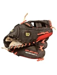 Wilson A0200TRU11 Youth Rht Baseball Glove A200 T-ball Black Red Mlb. Fixed Price $17.95.