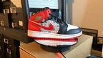 Nike Air Jordan Mid Se Holiday Ugly Christmas Sweater Red DM1208-150 Gs Sz 5.5. Fixed Price $99.99.